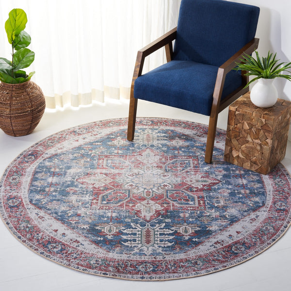 Safavieh Tucson 102 M/W S/R Power Loomed 100% Polyester Pile Traditional Rug TSN102N-9
