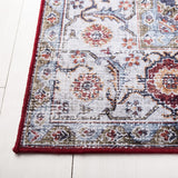 Safavieh Tucson 105 M/W S/R Power Loomed Traditional Rug Light Blue / Rust 9' x 12'