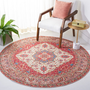 Safavieh Tucson 107 M/W S/R Power Loomed 100% Polyester Pile Traditional Rug TSN107Q-9