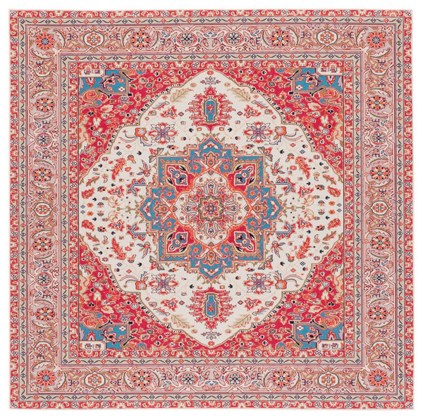 Safavieh Tucson 107 M/W S/R Power Loomed 100% Polyester Pile Traditional Rug TSN107Q-9