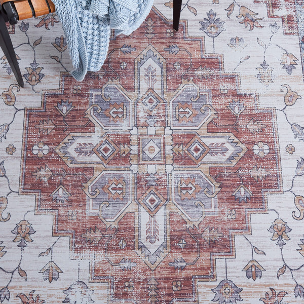 Safavieh Tucson 109 M/W S/R Power Loomed 100% Polyester Pile Traditional Rug TSN109A-9