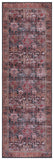 Safavieh Tucson 114 M/W S/R Power Loomed Traditional Rug Rust / Green 8' x 8' Square