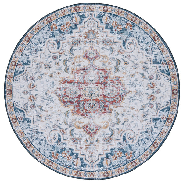 Safavieh Tucson 117 M/W S/R Power Loomed 100% Polyester Pile Traditional Rug TSN117F-9