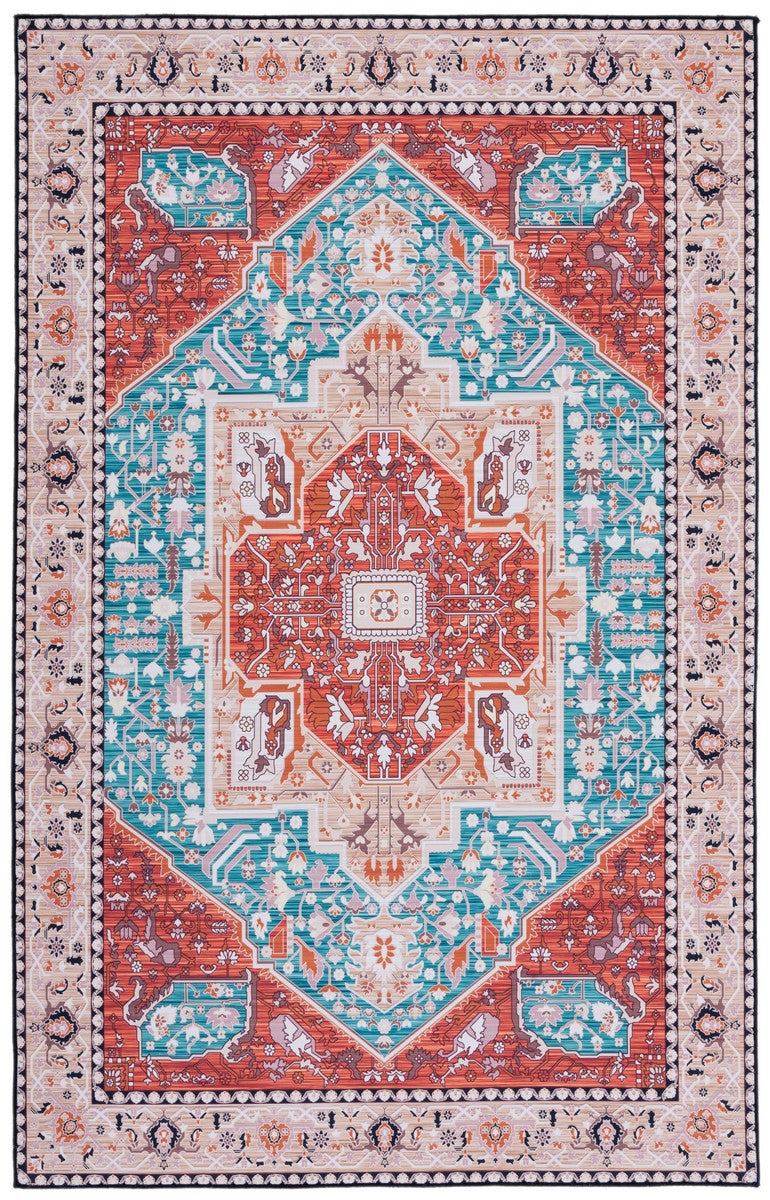 Safavieh Tucson 120 M/W S/R Power Loomed 100% Polyester Pile Traditional Rug TSN120J-9