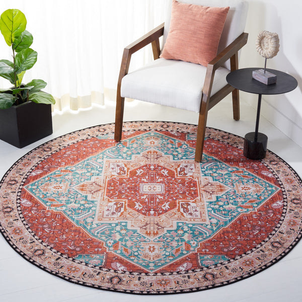 Safavieh Tucson 120 M/W S/R Power Loomed 100% Polyester Pile Traditional Rug TSN120J-9