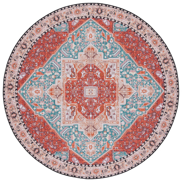 Safavieh Tucson 120 M/W S/R Power Loomed 100% Polyester Pile Traditional Rug TSN120J-9