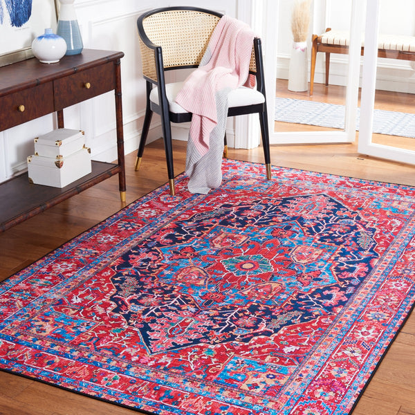 Safavieh Tucson 121 M/W S/R Power Loomed 100% Polyester Pile Traditional Rug TSN121N-9