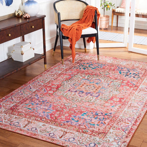 Safavieh Tucson 122 M/W S/R Power Loomed 100% Polyester Pile Traditional Rug TSN122R-9