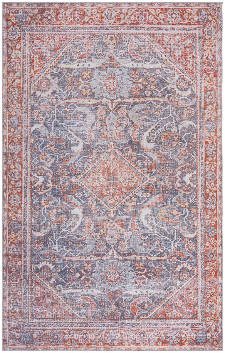 Safavieh Tucson 125 M/W S/R Power Loomed 100% Polyester Pile Traditional Rug TSN125F-9