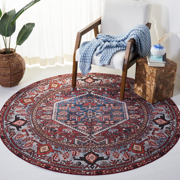 Safavieh Tucson 126 M/W S/R Power Loomed 100% Polyester Pile Traditional Rug TSN126P-9