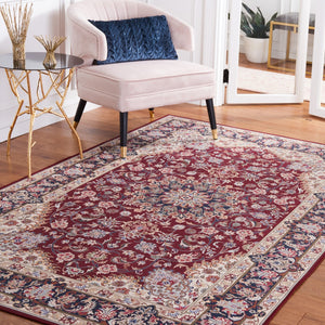Safavieh Tucson 135 M/W S/R Power Loomed 100% Polyester Pile Traditional Rug TSN135Q-9
