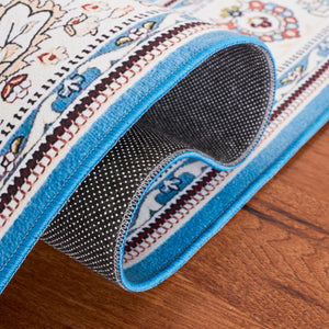 Safavieh Tucson 136 M/W S/R Power Loomed 100% Polyester Pile Traditional Rug TSN136K-9