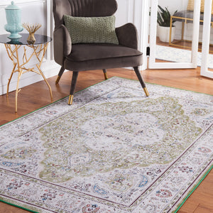 Safavieh Tucson 136 M/W S/R Power Loomed 100% Polyester Pile Traditional Rug TSN136Y-9