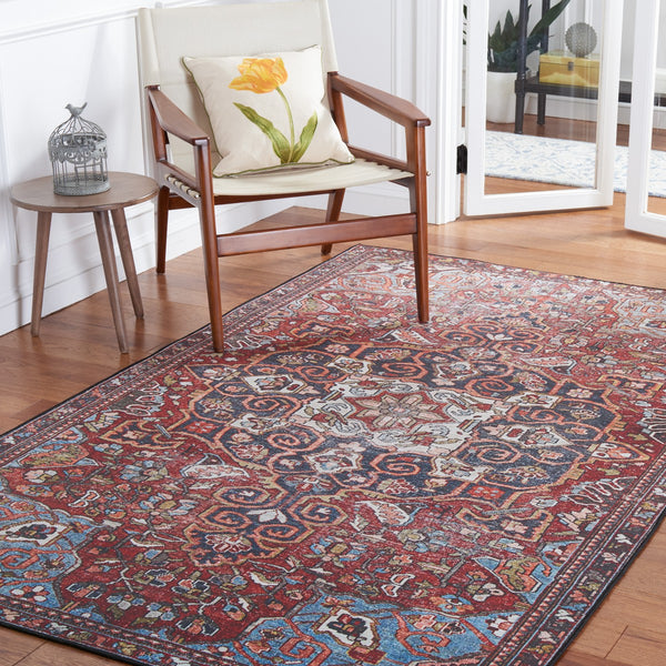 Safavieh Tucson 138 M/W S/R Power Loomed 100% Polyester Pile Traditional Rug TSN138Q-9