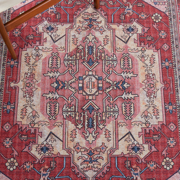 Safavieh Tucson 139 M/W S/R Power Loomed 100% Polyester Pile Traditional Rug TSN139R-9
