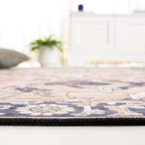 Safavieh Tucson 149 M/W S/R Power Loomed Traditional Rug Light Blue / Navy 9' x 12'