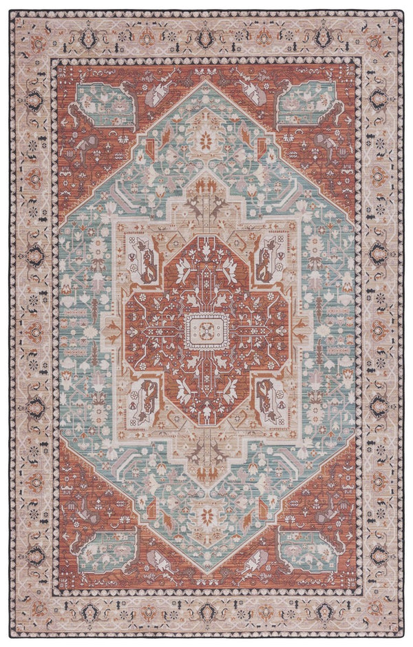Safavieh Tucson 150 M/W S/R Power Loomed 100% Polyester Pile Traditional Rug TSN150J-9