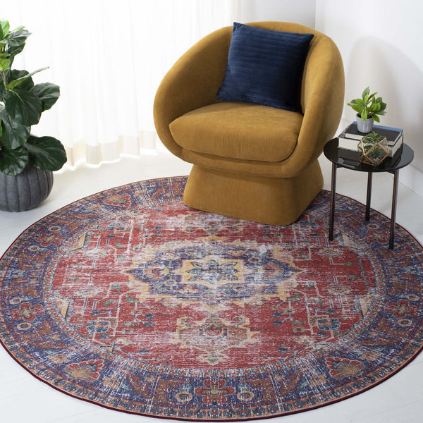 Safavieh Tucson 161 M/W S/R Power Loomed 100% Polyester Pile Traditional Rug TSN161Q-9