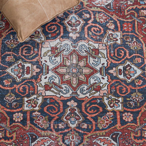 Safavieh Tucson 176 M/W S/R Power Loomed 100% Polyester Pile Traditional Rug TSN176Q-9