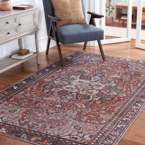 Safavieh Tucson 176 M/W S/R Power Loomed 100% Polyester Pile Traditional Rug TSN176Q-9