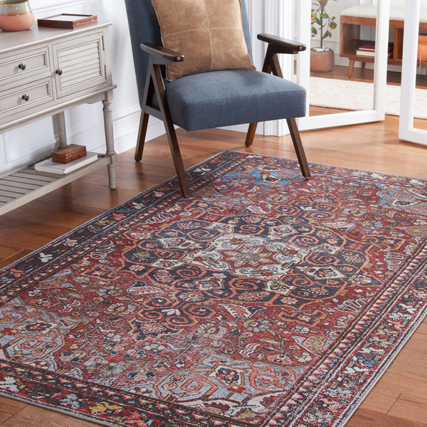 Safavieh Tucson 176 M/W S/R Power Loomed 100% Polyester Pile Traditional Rug TSN176Q-9