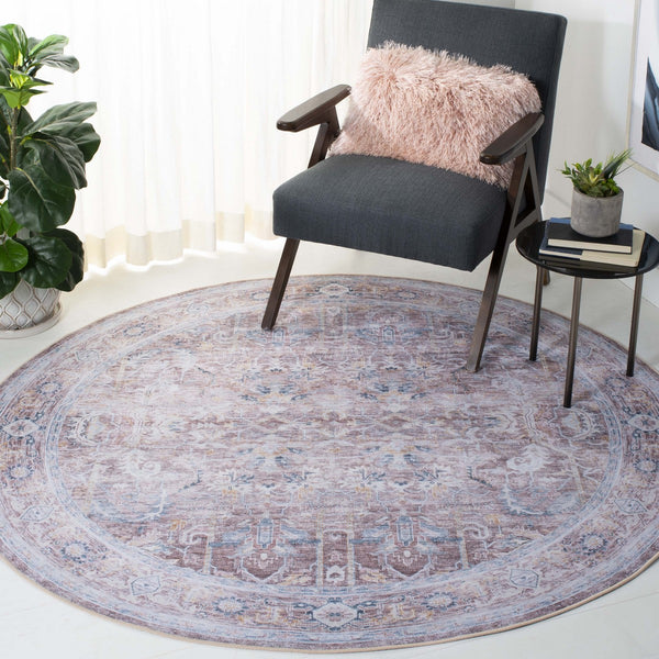 Safavieh Tucson 185 M/W S/R Power Loomed 100% Polyester Pile Traditional Rug TSN185P-9