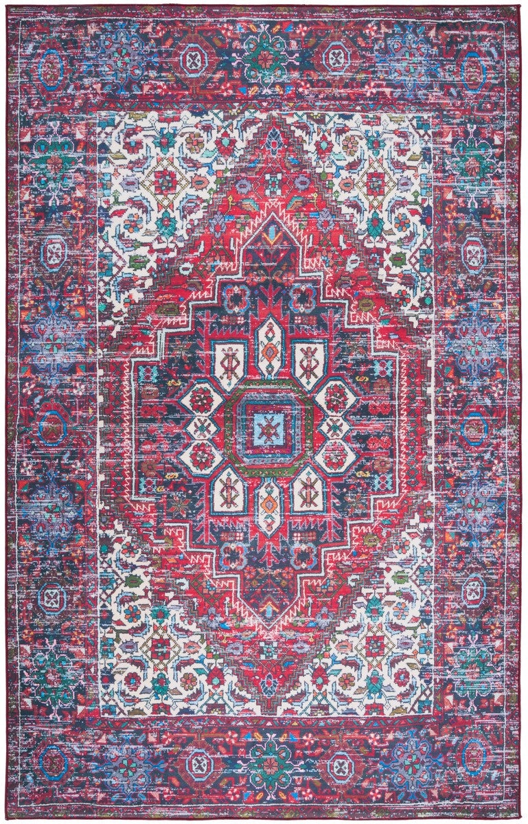 Safavieh Tucson 192 M/W S/R Power Loomed 100% Polyester Pile Traditional Rug TSN192Q-9