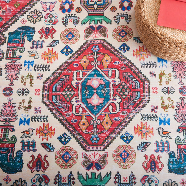 Safavieh Tucson 194 M/W S/R Power Loomed 100% Polyester Pile Traditional Rug TSN194B-9