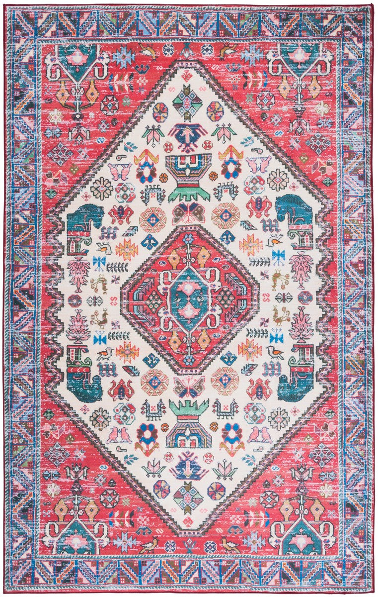 Safavieh Tucson 194 M/W S/R Power Loomed 100% Polyester Pile Traditional Rug TSN194B-9