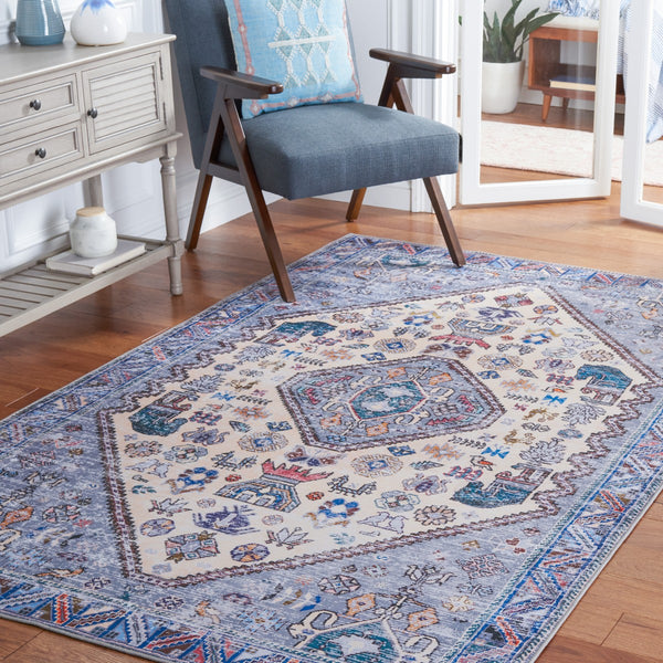Safavieh Tucson 194 M/W S/R Power Loomed 100% Polyester Pile Traditional Rug TSN194C-9