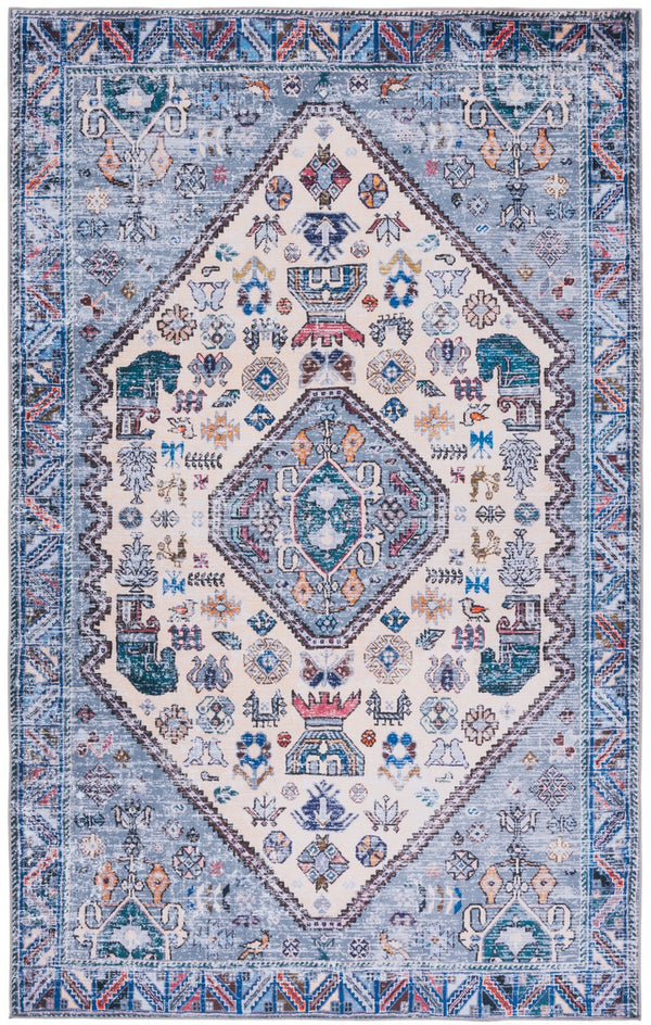 Safavieh Tucson 194 M/W S/R Power Loomed 100% Polyester Pile Traditional Rug TSN194C-9