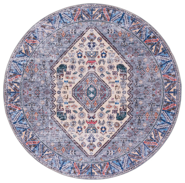 Safavieh Tucson 194 M/W S/R Power Loomed 100% Polyester Pile Traditional Rug TSN194C-9