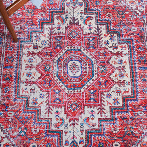 Safavieh Tucson 198 M/W S/R Power Loomed 100% Polyester Pile Traditional Rug TSN198Q-9