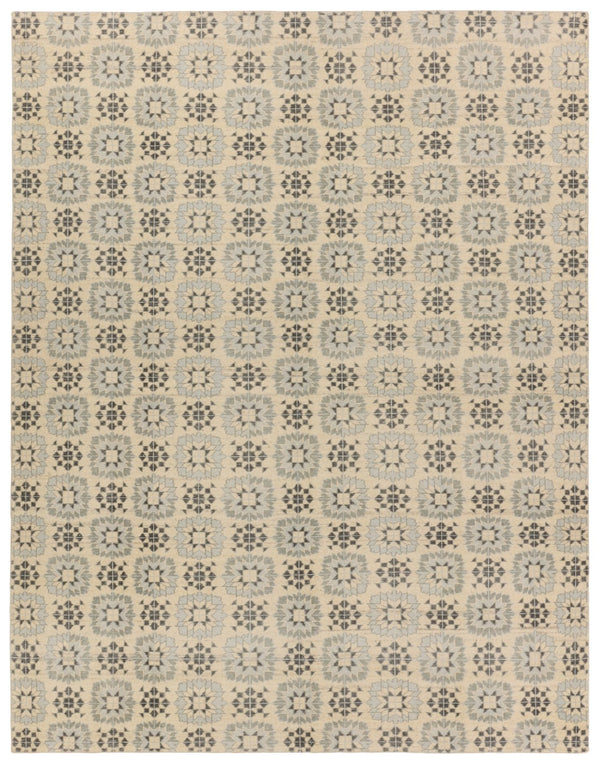 Jaipur Living Tessera by Verde Home Crystal TSS02 Hand Knotted Handmade Indoor Persian Knot 6/8 Transitional Rug Gray 10' x 14'