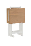 Marlowe Natural Tray Table Set