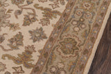 Momeni Tudor TUD-2 Hand Tufted Traditional Oriental Indoor Area Rug Beige 8' x 11' TUDORTUD-2BGE80B0