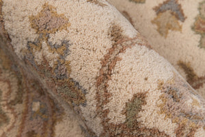 Momeni Tudor TUD-2 Hand Tufted Traditional Oriental Indoor Area Rug Beige 8' x 11' TUDORTUD-2BGE80B0