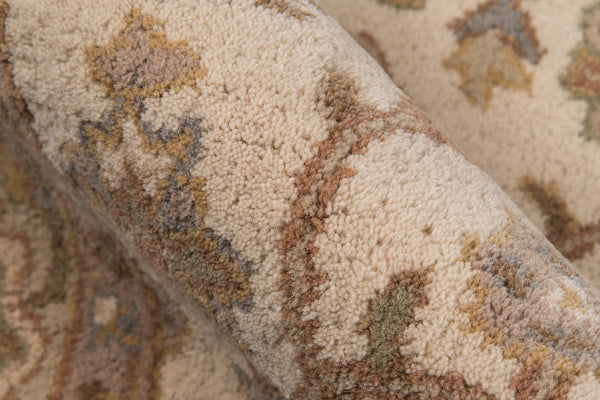 Momeni Tudor TUD-2 Hand Tufted Traditional Oriental Indoor Area Rug Beige 8' x 11' TUDORTUD-2BGE80B0