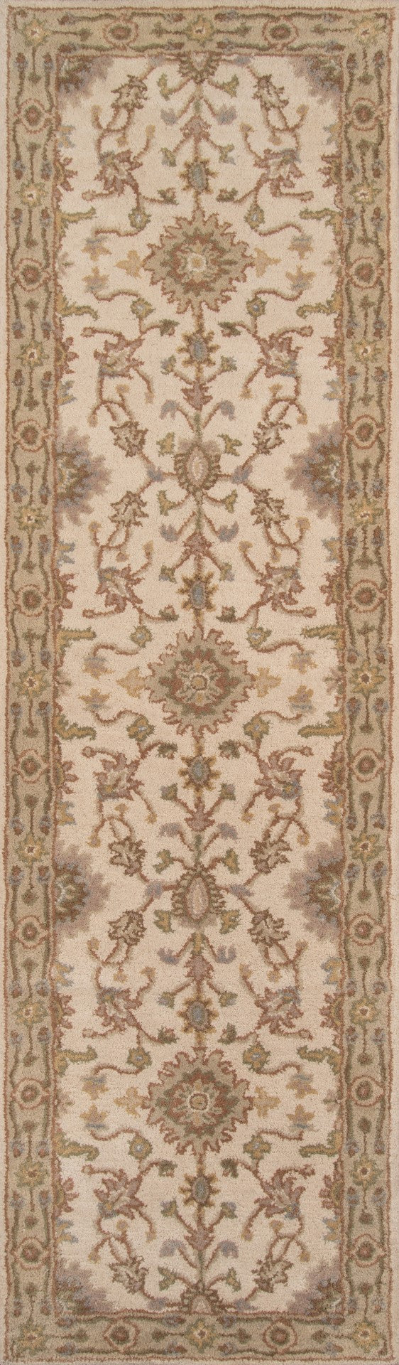 Momeni Tudor TUD-2 Hand Tufted Traditional Oriental Indoor Area Rug Beige 8' x 11' TUDORTUD-2BGE80B0