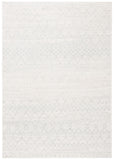 Tulum 249 Bohemian Power Loomed Polypropylene Pile Rug Ivory / Light Grey