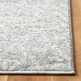 Tulum 270 Bohemian Power Loomed Polypropylene Pile Rug Light Grey / Ivory