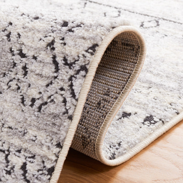 Safavieh Tulum 663 Power Loomed  Rug Ivory Grey / Charcoal TUL663A-7R