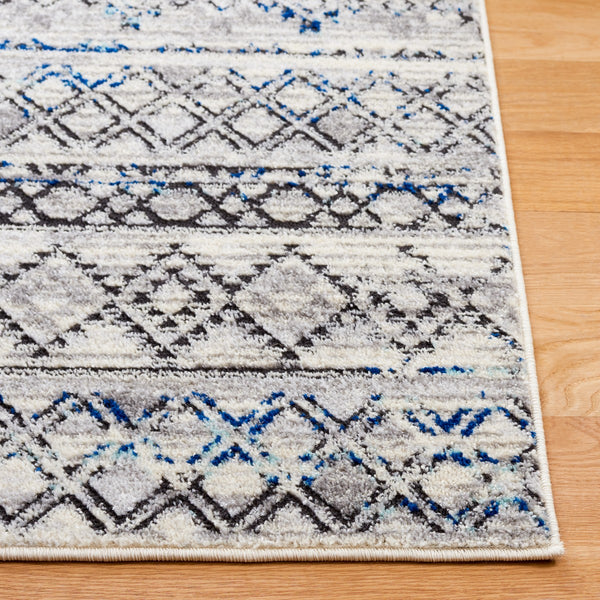 Safavieh Tulum 663 Power Loomed  Rug Ivory Grey / Grey Blue TUL663H-8