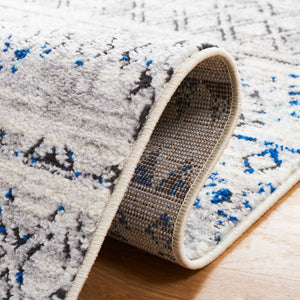 Safavieh Tulum 663 Power Loomed  Rug Ivory Grey / Grey Blue TUL663H-8