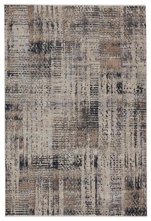 Jaipur Living Tunderra Collection TUN02 Damek 100% Polyester Machine Made Modern Abstract Rug RUG149750