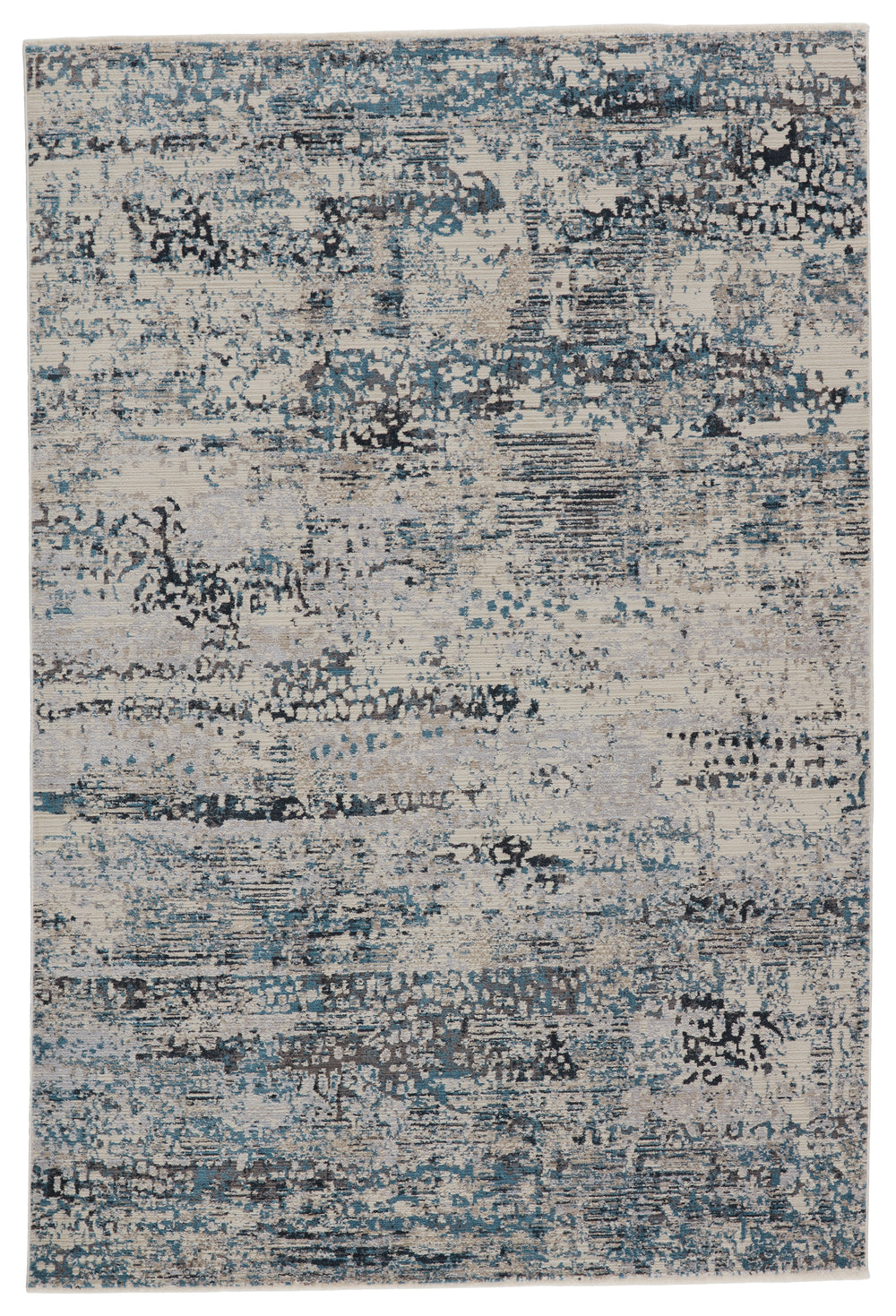 Jaipur Living Tunderra Collection TUN03 Halston 100% Polyester Machine Made Modern Abstract Rug RUG149753