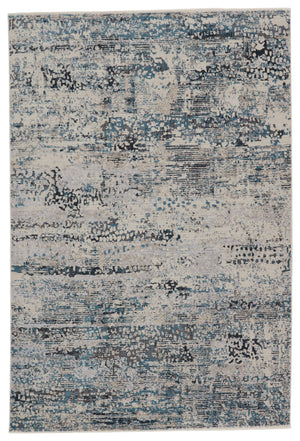 Jaipur Living Tunderra Collection TUN03 Halston 100% Polyester Machine Made Modern Abstract Rug RUG149753