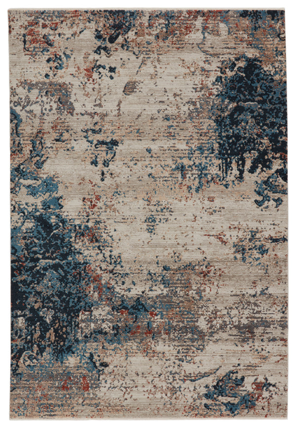 Jaipur Living Tunderra Collection TUN04 Terrior 100% Polyester Machine Made Modern Abstract Rug RUG149756