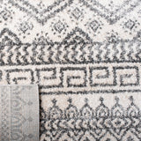 Tunisia 737 Bohemian Power Loomed 100 % Polyproplene Pile Rug Ivory / Black