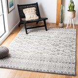 Tunisia 737 Bohemian Power Loomed 100 % Polyproplene Pile Rug Black / Ivory